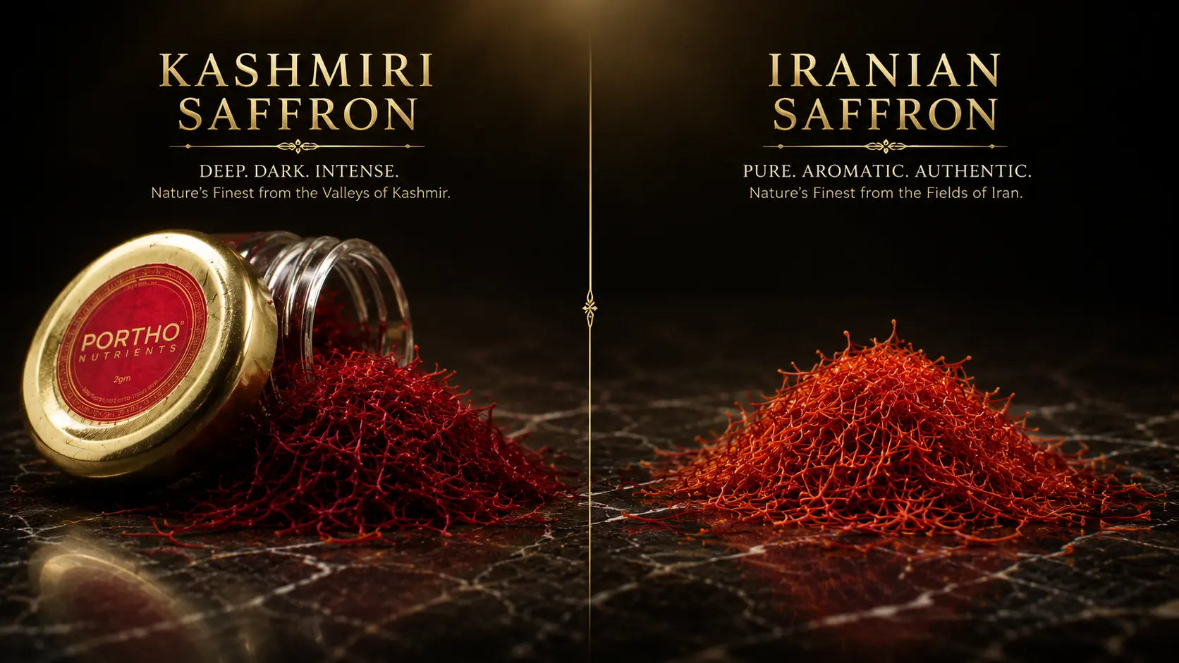 Kashmiri Saffron vs Iranian Saffron: Which is Better? A Complete Comparison
