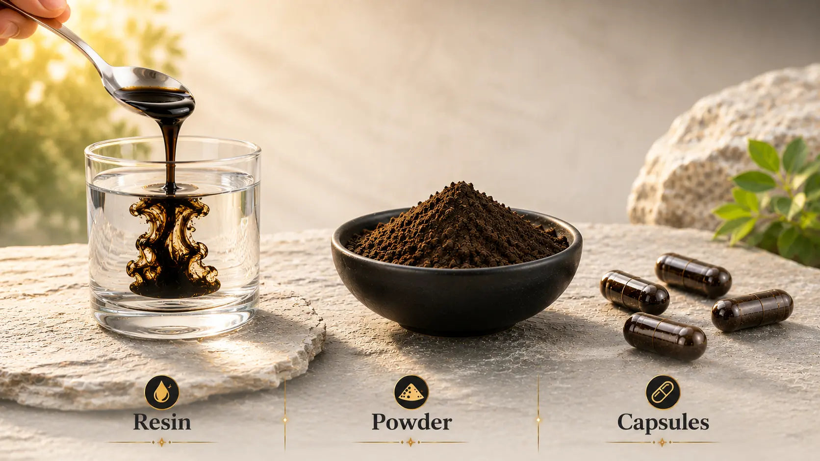 Shilajit Resin vs Capsules vs Powder: Which Form Has the Highest Bioavailability?