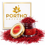 representing a jar full of authentic saffron from kashmir , a glass jar , and some threads spread on the bottom of saffron jar , and packaging of saffron jar 